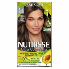 Garnier Nutrisse Mascarilla nutricolor permanente 100% Cobertura de canas