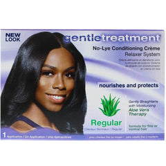 Johnson Products Gentle Treatment No-Lye Conditioning Creme Relaxer system - 1 Application