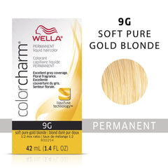 WELLA Color Charm Permanent Liquid Hair Color, Blonde, 1.4oz