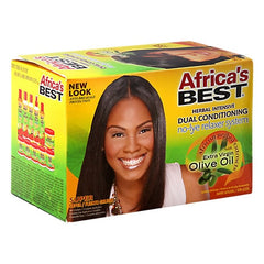 Africa's Best Dual Herbal Intensive Conditioning No-Lye Relaxer system - 1 Application