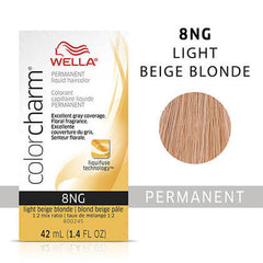 WELLA Color Charm Permanent Liquid Hair Color, Blonde, 1.4oz
