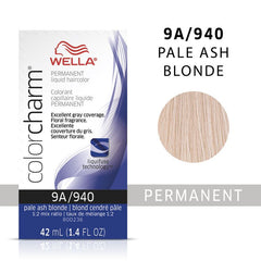 WELLA Color Charm Permanent Liquid Hair Color, Ash, 1.4oz