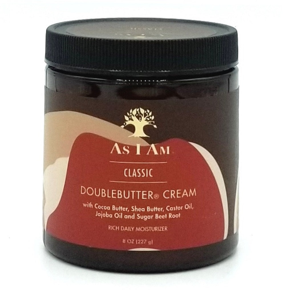 As I Am Classic DoubleButter Cream Rich Daily Moisturizer, 8oz