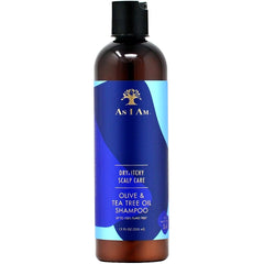 As I Am Dry & Itchy Scalp Care Olive & Tea Tree Oil Shampoo 12 oz