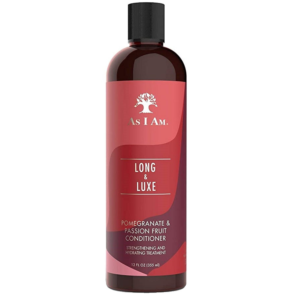 As I Am Long & Luxe Pomegranate & Passion Fruit Conditioner, 12oz