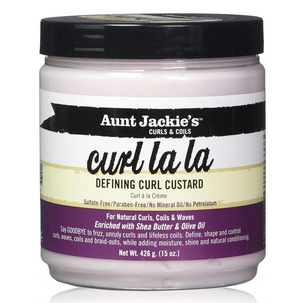 Aunt Jackie's Curls & Coils Curl La La Defining Curl Custard 15 oz