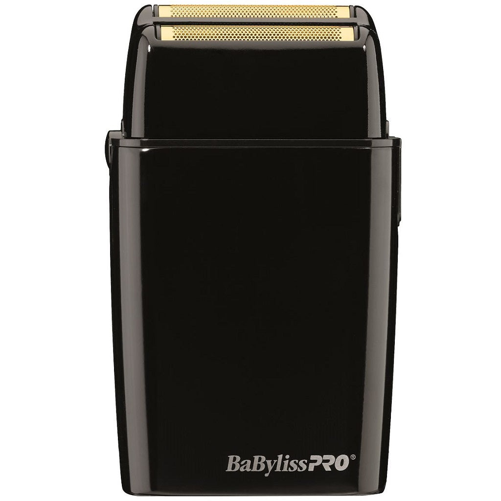 BaByliss Pro FOILFX02 Cordless Metal Double Foil Shaver - Black #FXFS2B (Dual Voltage)