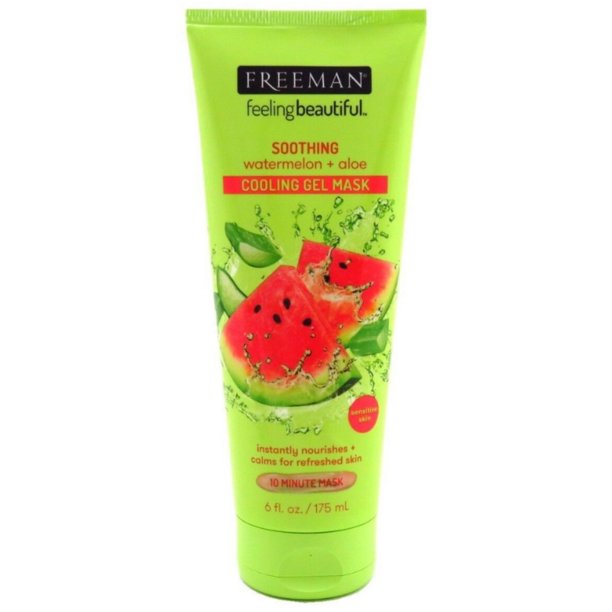 Freeman Soothing Watermelon & Aloe Cooling Gel Mask 6 fl.oz.