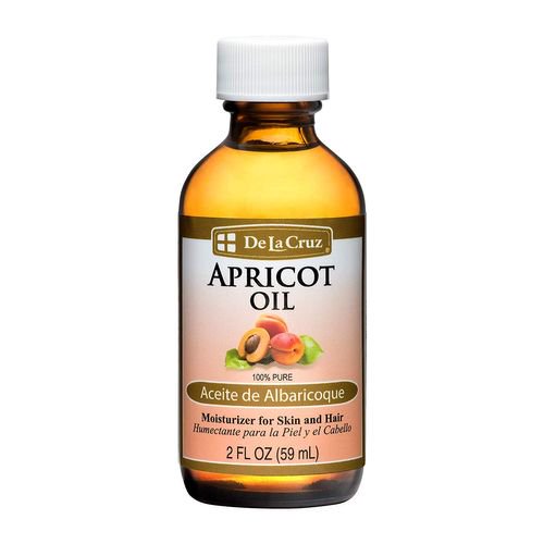 De La Cruz Pure Apricot Oil, 2 Oz