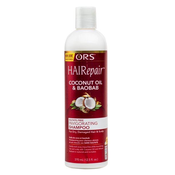 ORS HAIRepair Coconut Oil & Baobab Sulfate-Free Invigorating Shampoo 12.5 oz
