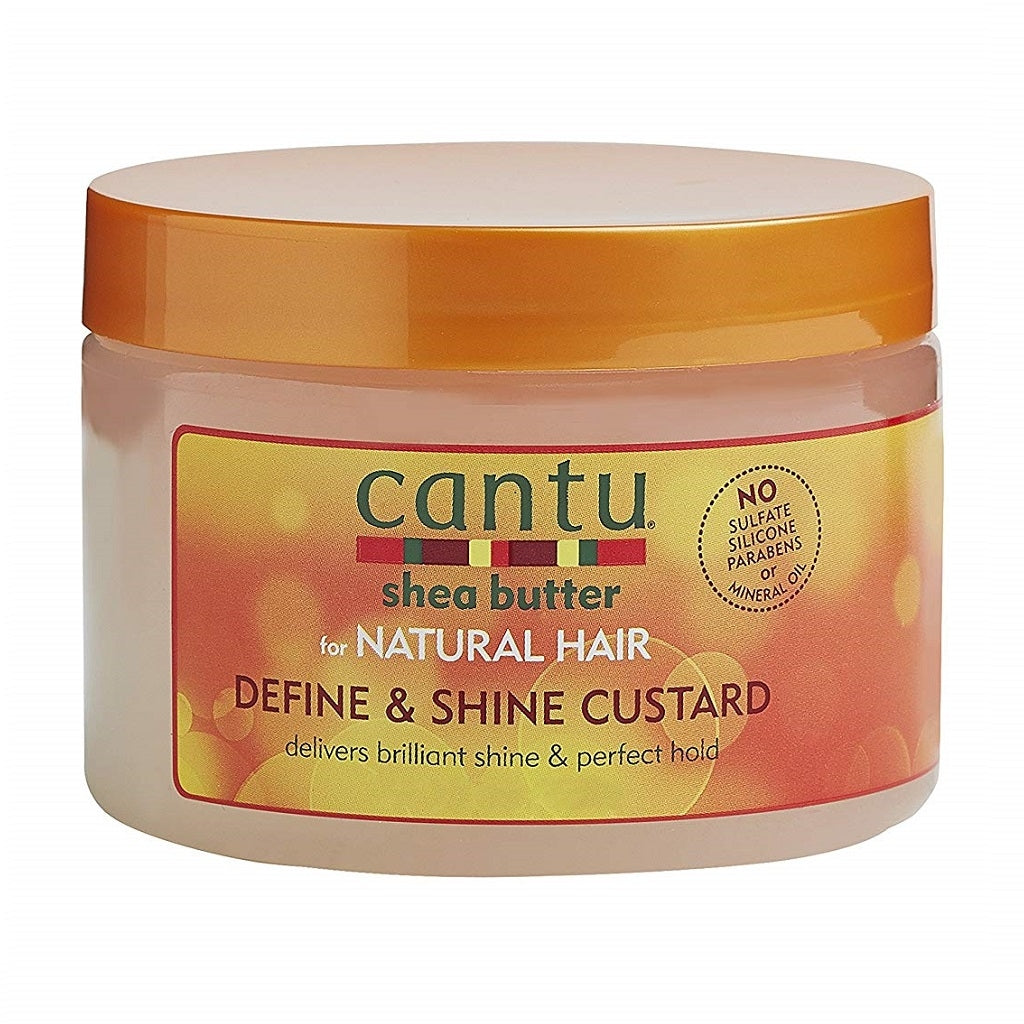 Cantu Shea Butter For Natural Hair Define & Shine Custard 12 oz
