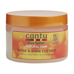 Cantu Shea Butter For Natural Hair Define & Shine Custard 12 oz