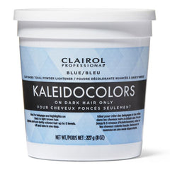 CLAIROL Kaleidocolors Powder Lightener, Blue for DARK Hair only, 8oz