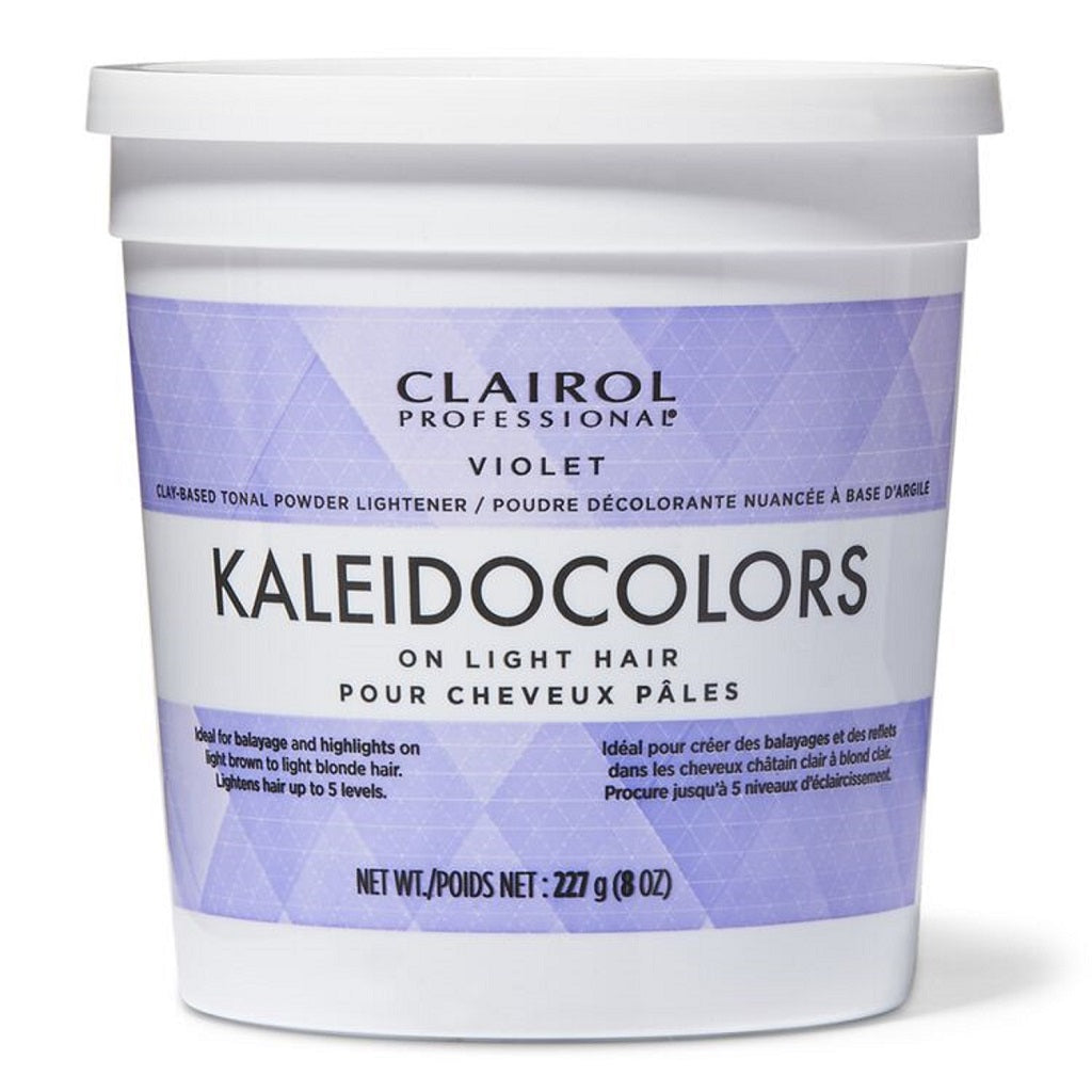 CLAIROL Kaleidocolors Powder Lightener, Violet for Light Hair, 8oz