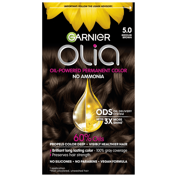 Garnier Olia Oil Powered Ammonia Free Permanent Hair Color