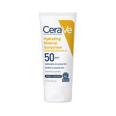 CeraVe Hydrating Mineral Sunscreen Broad Spectrum SPF 50 5OZ