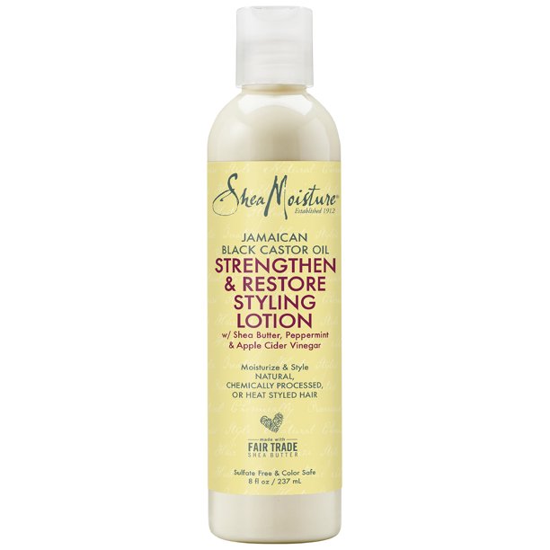 Shea Moisture Jamaican Black Castor Oil Strengthen & Restore Styling Lotion 8 oz