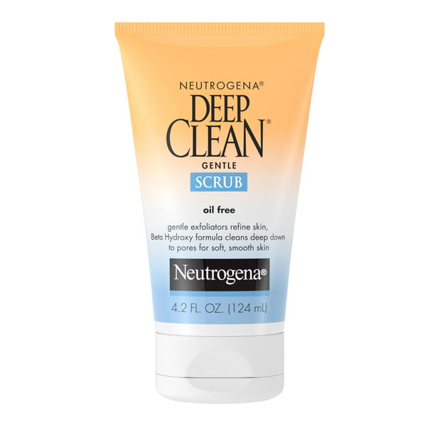 Neutrogena Deep Clean Gentle scrub Oil-Free  4.2 fl oz