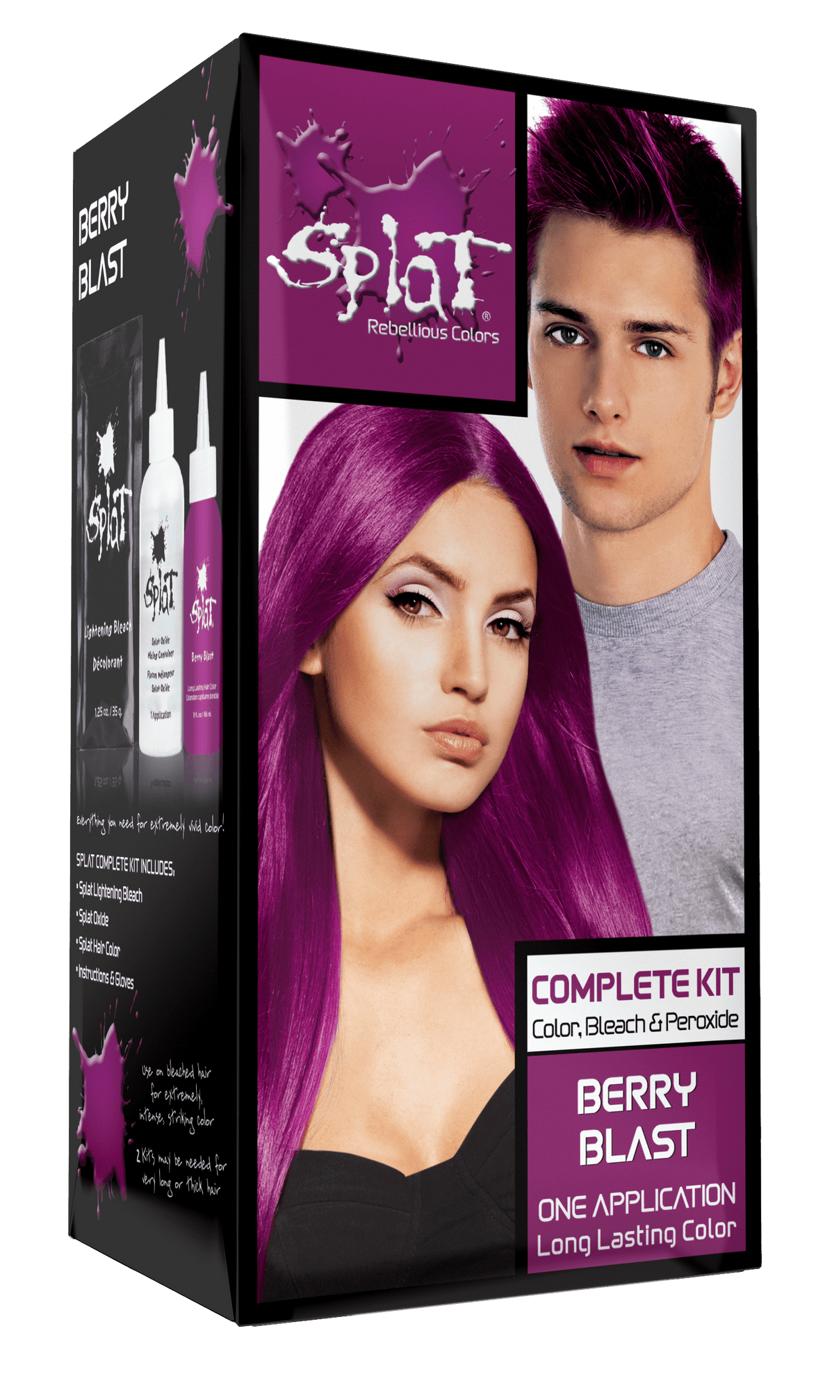 Splat Berry Blast Complete Hair Dye Kit