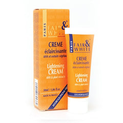 Fair & White Lightening Cream, AHA & plant extracts, 1.06oz