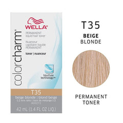 WELLA Color Charm Permanent Liquid Hair Toner, 1.4oz