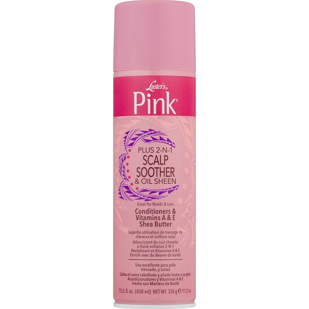 Luster's Pink Plus 2-N-1 Scalp Soother & Oil Sheen  11.5 oz