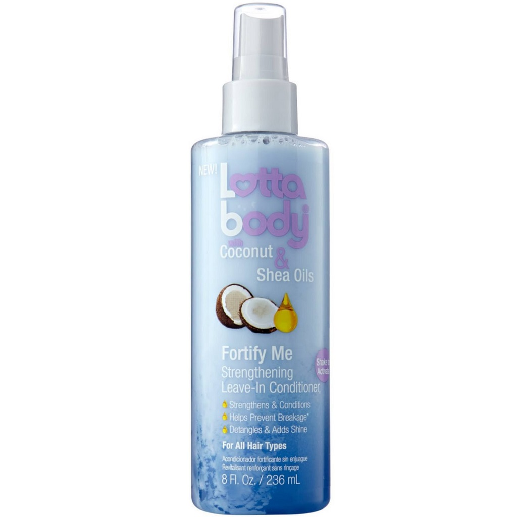 Lottabody Coconut & Shea Oils Fortify Me Strengthening Leave-In Conditioner 8 oz