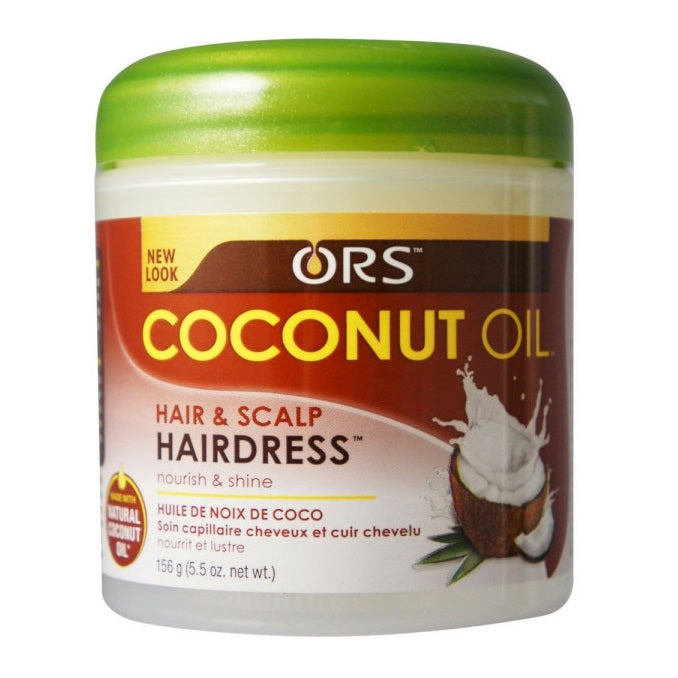 ORS Coconut Oil Hair & Scalp Hairdress, 5.5oz