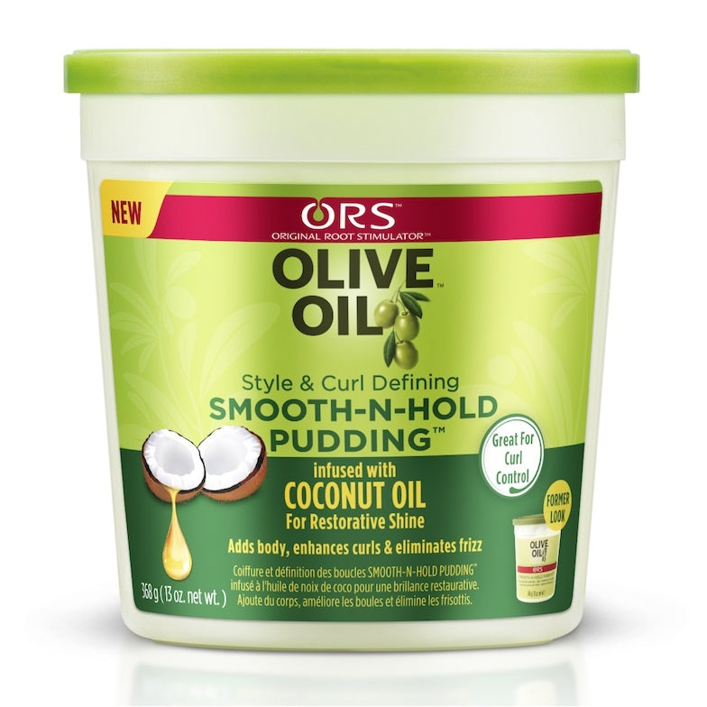 ORS Olive Oil Style & Curl Defining Smooth-N-Hold Pudding, Curl control, 13oz