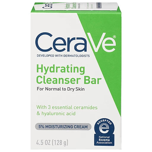 CeraVe Hydrating Cleanser Bar 4.5 oz