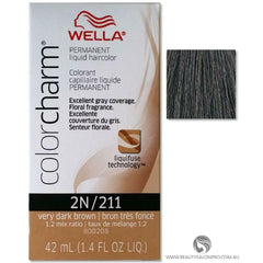 WELLA Color Charm Permanent Liquid Hair Color, Brown, 1.4oz