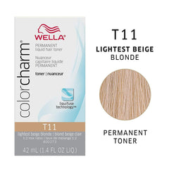 WELLA Color Charm Permanent Liquid Hair Toner, 1.4oz