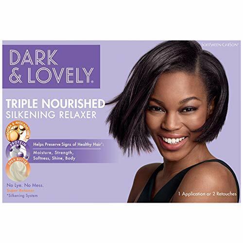 DARK & LOVELY Triple Nourished Silkening Relaxer - 1 Application