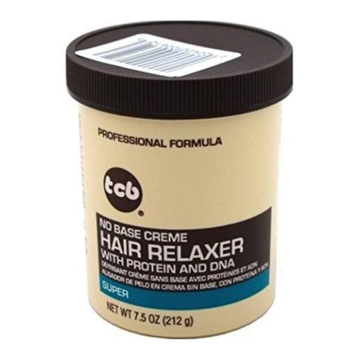Tcb No Base Hair Relaxer With Protein And DNA - Super 7.5 oz
