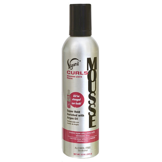 Vigorol Curls Mousse 12 oz