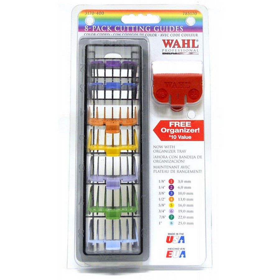 Wahl 8-Pack Cutting Guide with Organizer
