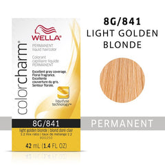 WELLA Color Charm Permanent Liquid Hair Color, Blonde, 1.4oz